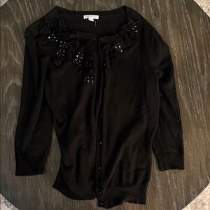 Black Women’s Cardigan Sweater